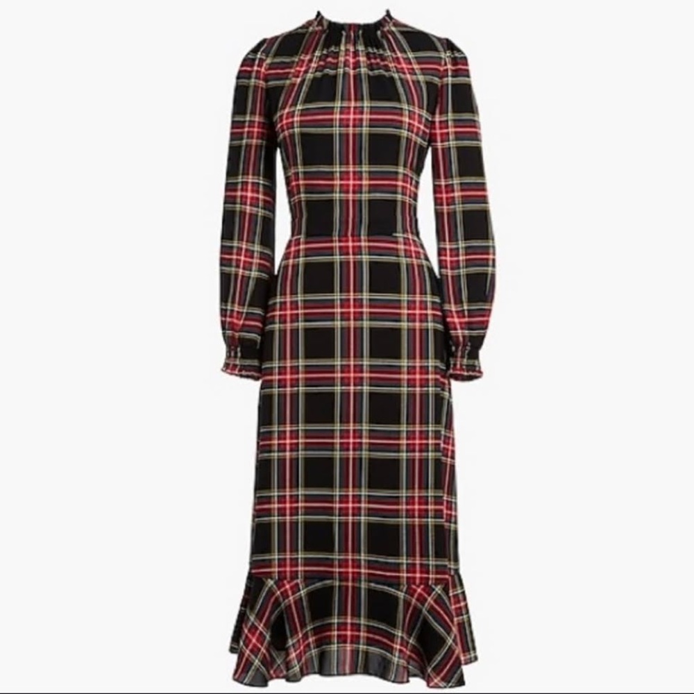 J Crew Plaid Dress
